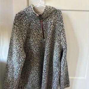 True Grit Charcoal Turtleneck Jacket